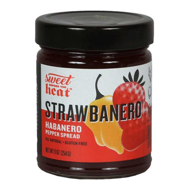 Strawbanero Pepper Spread | Pack of 3 | 9 oz | Gluten Free | Chili Dawg's Foods of Fire